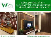 Tấm lam sóng là gì? Các loại tấm lam sóng trang trí phổ biến nhất hiện nay