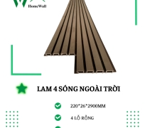 Lam 4 Sóng Ngoài Trời 220*26*2900mm
