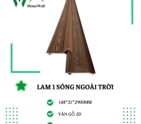 Tấm Lam 1 Sóng Ngoài Trời 148*21*2900mm