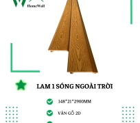 Tấm Lam 1 Sóng Ngoài Trời 148*21*2900mm