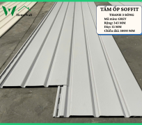 TẤM SOFFIT NHỰA NGUYÊN SINH