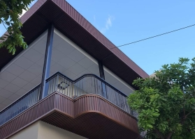 Lợi ích của việc ốp trần bằng gỗ nhựa composite