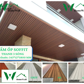 TẤM SOFFIT NHỰA NGUYÊN SINH
